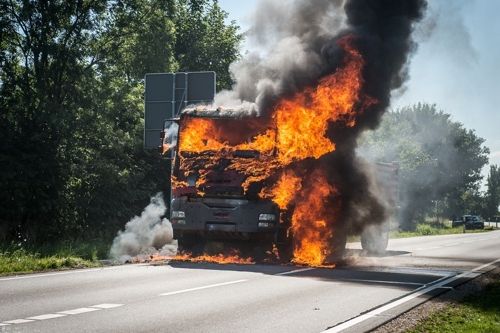 Extintor de incêndio para caminhão